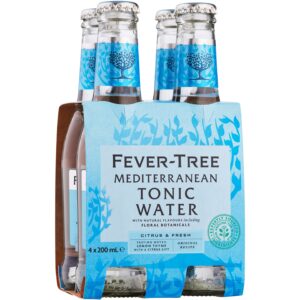 Fever Tree Mediterranean Tonic Water 200ml x 4