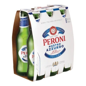 Peroni Nastro Azzuro Bottle 330ml x 6