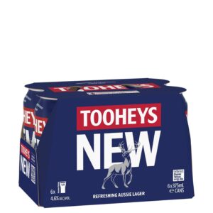 Tooheys New Can 375ml x 6