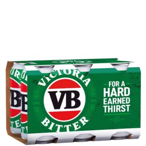 Victoria Bitter Can 375ml x 6
