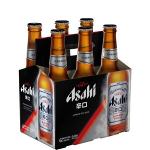 Asahi Super Dry Bottle 330ml x 6
