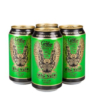 The Grifter Big Sur IPA Can 375ml x 4