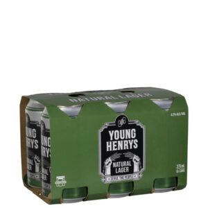 Young Henrys Lager Can 375ml x 6