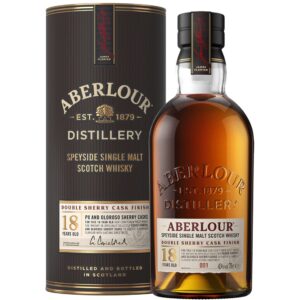 Aberlour 18 YO Double Sherry Cask Matured Single Malt Scotch Whisky 700ml